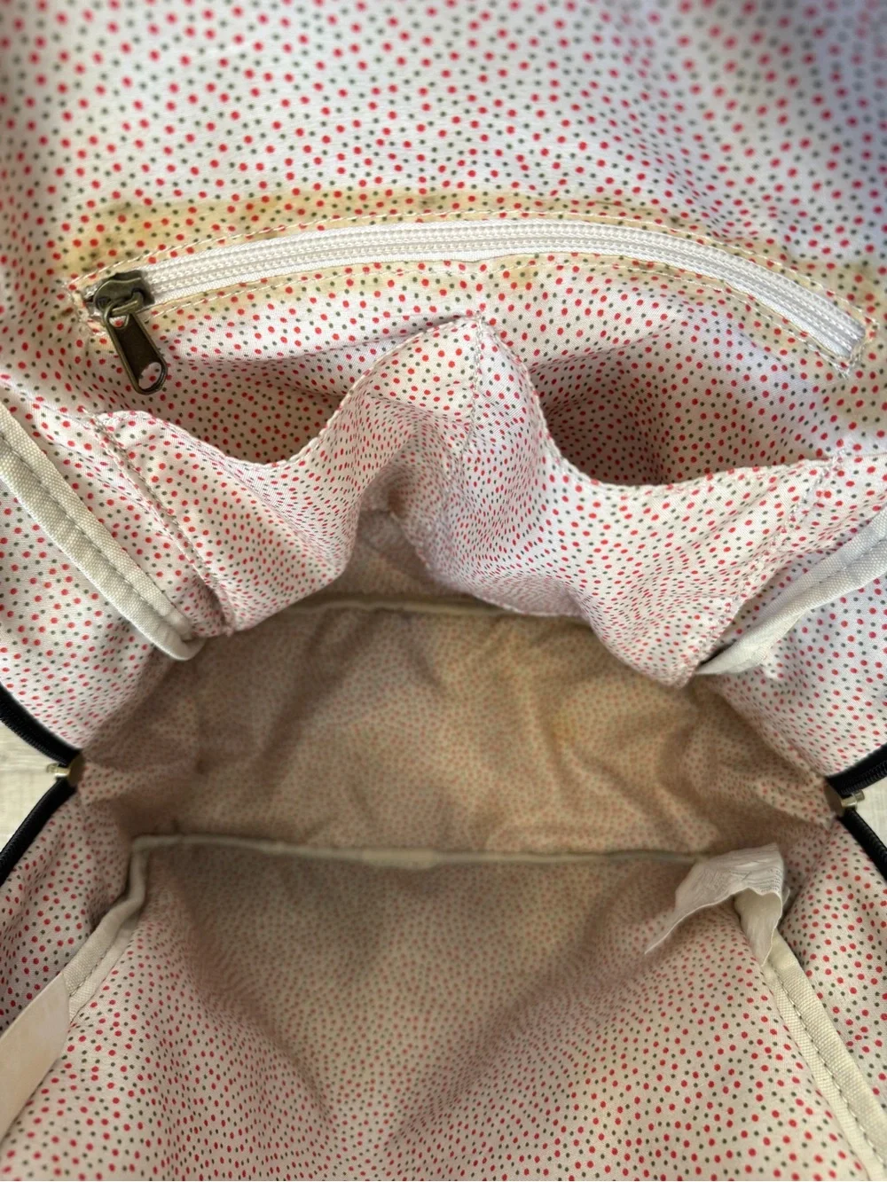 Pistil Black Canvas Leather Trim Backpack